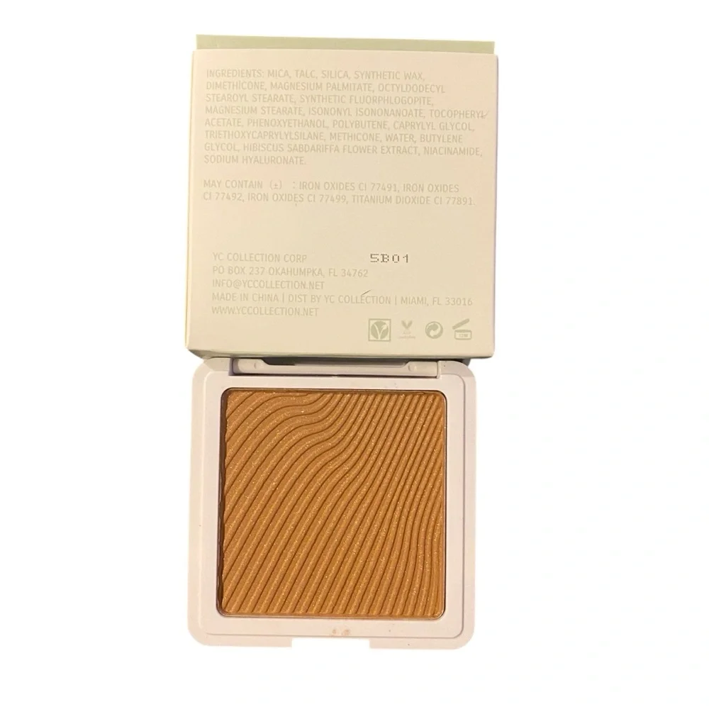YC Collection Face Bronzer in Enough (light golden shimmer) 9g/.3175 OZ